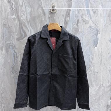 GUCCI   2026春夏季新款長袖襯衫  尺寸偏大