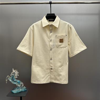 LouisVuitton  2026夏季新款短袖襯衫  尺寸偏大