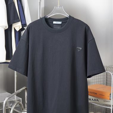 PRADA   2026夏季新款短袖T恤  尺寸偏大