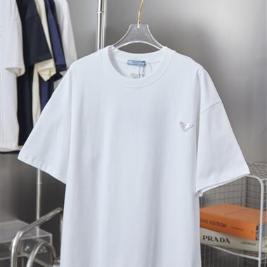 PRADA   2026夏季新款短袖T恤  尺寸偏大