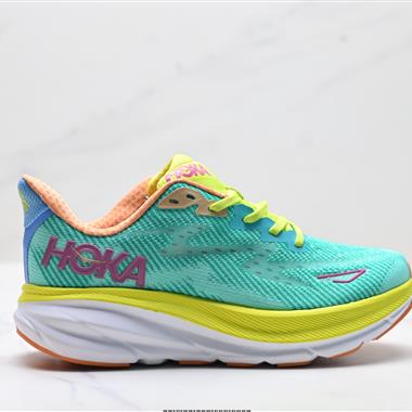 HOKA M CLIFTON 9 輕量低幫戶外越野跑鞋