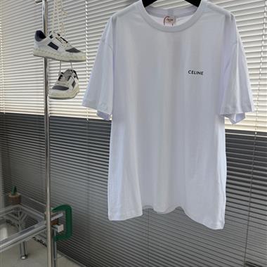 CELINE   2026夏季新款短袖T恤  尺寸偏大