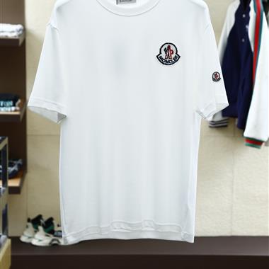 MONCLER   2026夏季新款短袖T恤  尺寸偏大