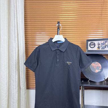 PRADA  2026夏季新款短袖POLO衫  尺寸偏大