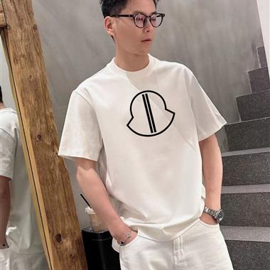 MONCLER   2026夏季新款短袖T恤  尺寸偏大