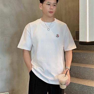 MONCLER   2026夏季新款短袖T恤  尺寸偏大