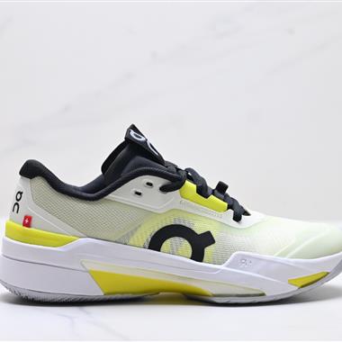 On 昂跑 THE ROGER Pro Fire 舒適 透氣防滑減震 低幫網球鞋