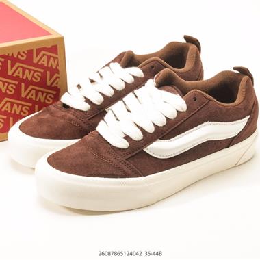 Vans Knu Skool 低幫復古休閒胖胖面包鞋