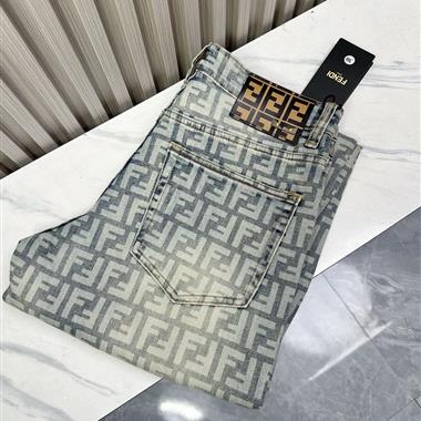 FENDI   2026夏季新款休閒牛仔褲