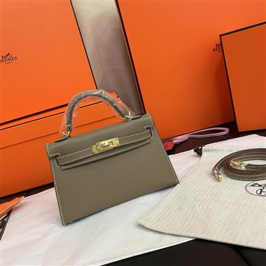 HERMES   2026新款女生時尚包包   尺寸：19*13*6CM