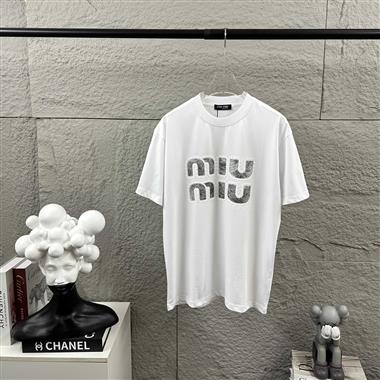 MIUMIU   2026夏季新款短袖T恤