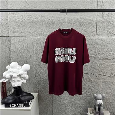 MIUMIU   2026夏季新款短袖T恤