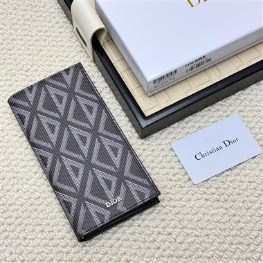 DIOR   2026新款時尚皮夾  尺寸：18.8x9x2CM