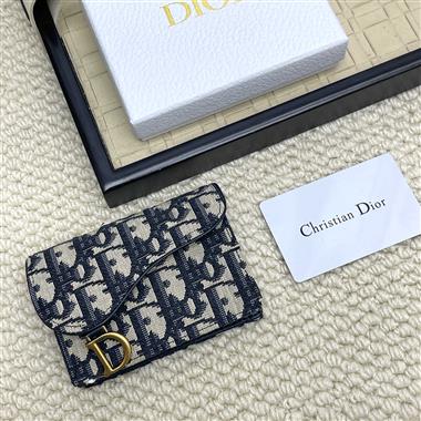 DIOR   2026新款時尚皮夾  尺寸：10.5*7CM