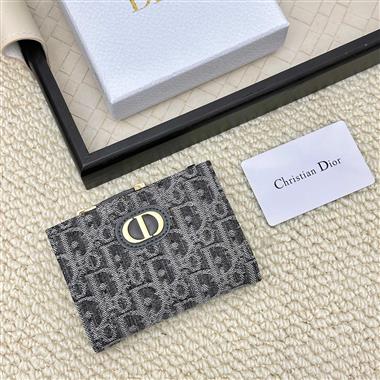 DIOR   2026新款時尚皮夾  尺寸：11.5x9x2CM
