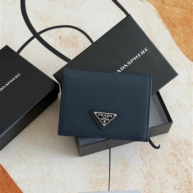 PRADA    2026新款時尚皮夾  尺寸：11.2*9.5CM