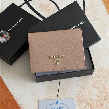 PRADA    2026新款時尚皮夾  尺寸：11.2*9.5CM