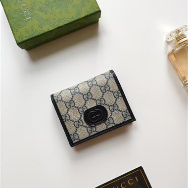 GUCCI   2026新款時尚皮夾  尺寸：11*8*3CM