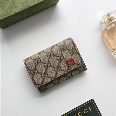 GUCCI   2026新款時尚皮夾  尺寸：10.5*7*2CM