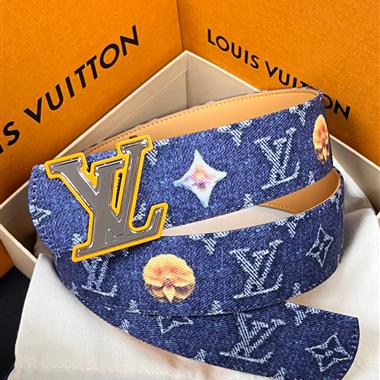 LOUIS VUITTON   2026新款時尚皮帶  4.0CM