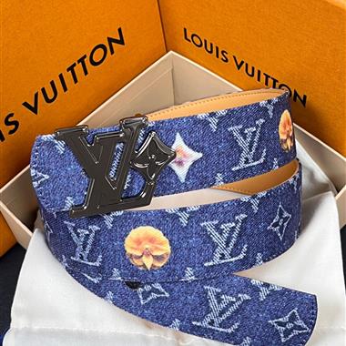 LOUIS VUITTON   2026新款時尚皮帶  4.0CM