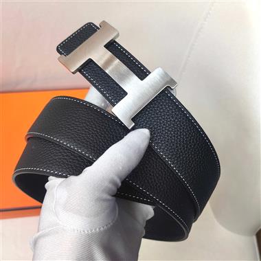 HERMES   2026新款時尚皮帶   3.8CM