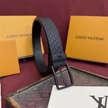 LOUIS VUITTON    2026新款時尚皮帶   3.5CM