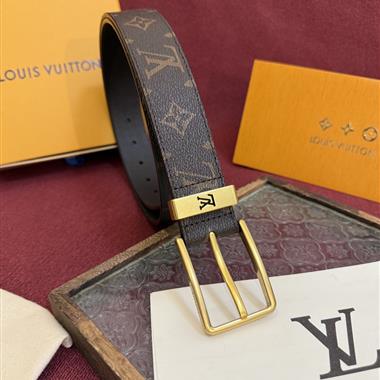 LOUIS VUITTON    2026新款時尚皮帶   3.5CM