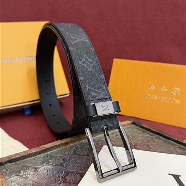 LOUIS VUITTON    2026新款時尚皮帶   3.5CM