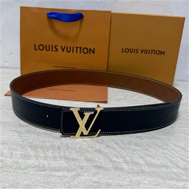 LOUIS VUITTON     2026新款時尚皮帶   4.0CM