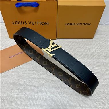 LOUIS VUITTON     2026新款時尚皮帶   4.0CM