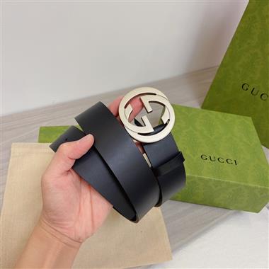 GUCCI   2026新款時尚皮帶   3.8CM