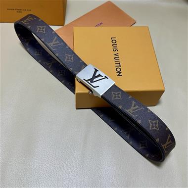 LOUIS VUITTON    2026新款時尚皮帶   3.5CM