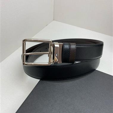 Montblanc    2026新款時尚皮帶   3.5CM