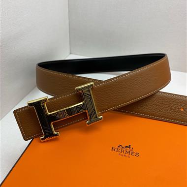 HERMES   2026新款時尚皮帶   3.8CM