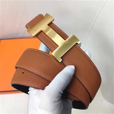 HERMES   2026新款時尚皮帶   3.8CM