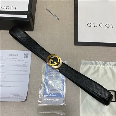GUCCI   2026新款時尚皮帶  3.5CM