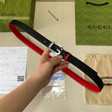 GUCCI   2026新款時尚皮帶  2.5CM