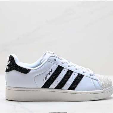 Adidas 三葉草 Originals Superstar貝殼頭系列低幫經典百搭休閒運動板鞋