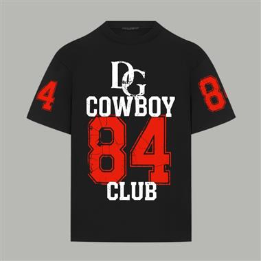 D&G   2026夏季新款短袖T恤  尺寸偏大