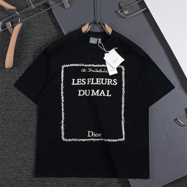 DIOR   2026夏季新款短袖T恤  尺寸偏大