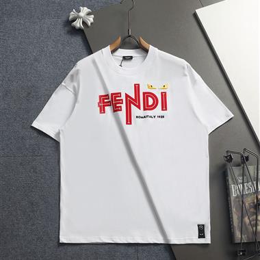 FENDI   2026夏季新款短袖T恤  尺寸偏大