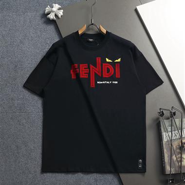 FENDI   2026夏季新款短袖T恤  尺寸偏大