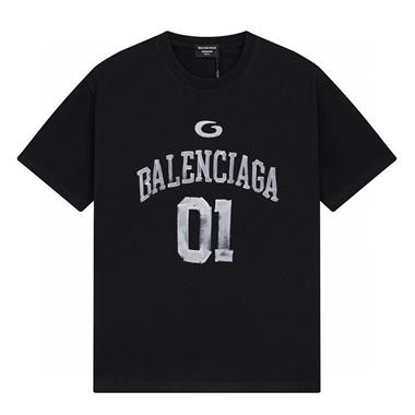 Balenciaga   2026夏季新款短袖T恤