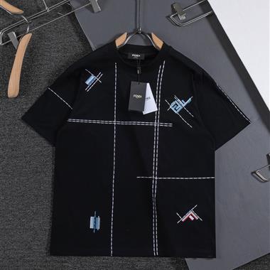 FENDI   2026夏季新款短袖T恤   尺寸偏大