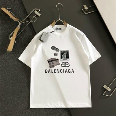 Balenciaga   2026夏季新款短袖T恤