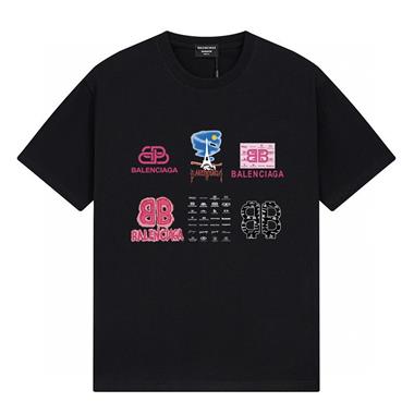 Balenciaga   2026夏季新款短袖T恤   尺寸偏大