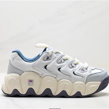 FILA 斐樂 Croissant 1S WE 抓絨 防滑耐磨低幫 生活休閒鞋