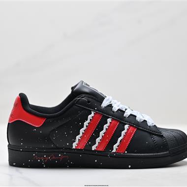 Adidas Originals Superstar貝殼頭系列低幫經典百搭休閒運動板鞋
