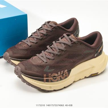 HOKA ONE ONE 大地飛越 Skyline Float X 系列 網面透氣 防滑輕便厚底跑步鞋
